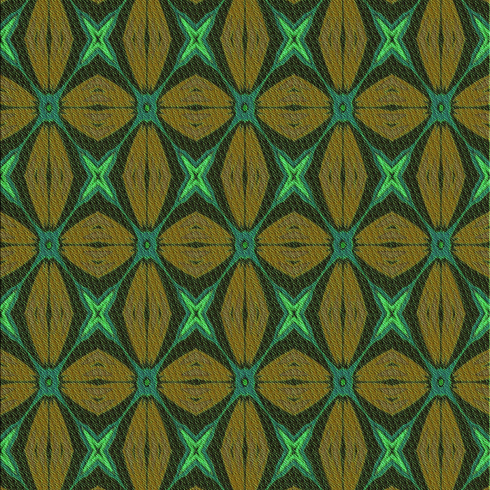 Patterned Olive Green Rug, pat2881grn