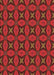 Machine Washable Transitional Red Rug, wshpat2881org