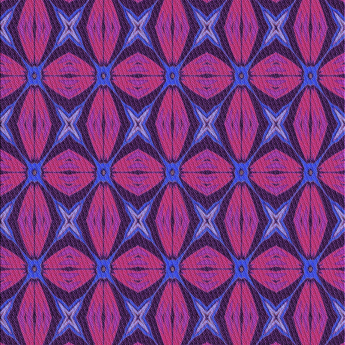 Patterned Medium Violet Red Pink Rug, pat2881pur