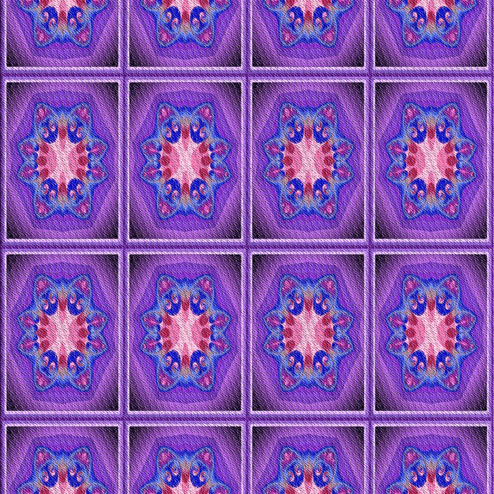 Patterned Purple Rug, pat2882pur