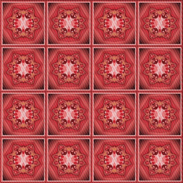 Round Machine Washable Transitional Red Rug, wshpat2882rd