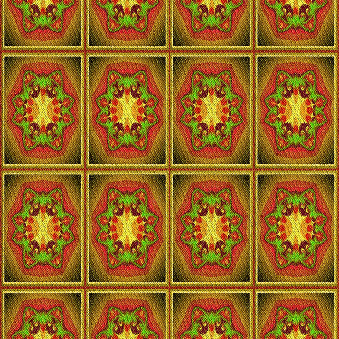 Patterned Brown Rug, pat2882yw