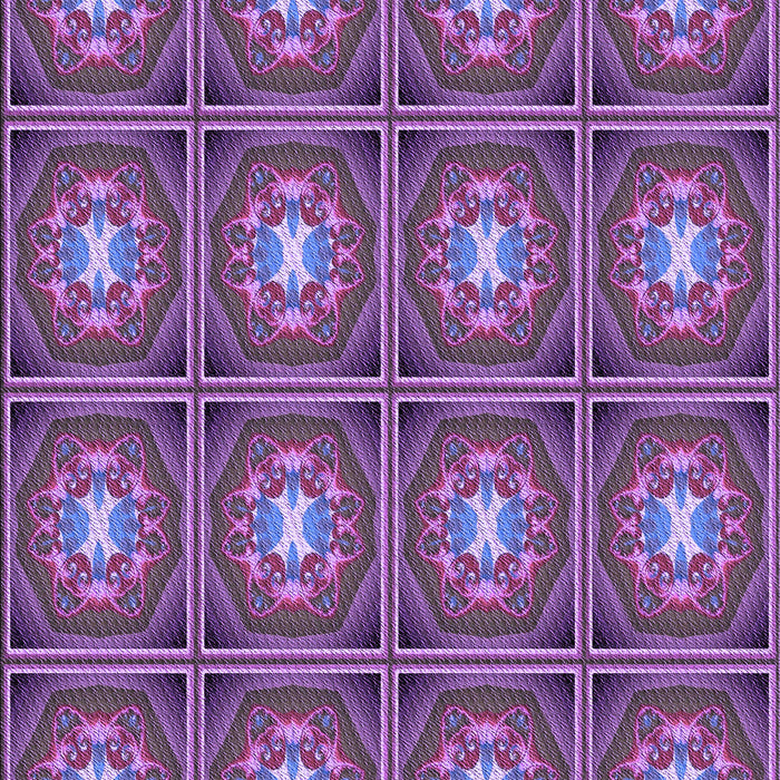 Patterned Dark Magenta Purple Rug, pat2883pur