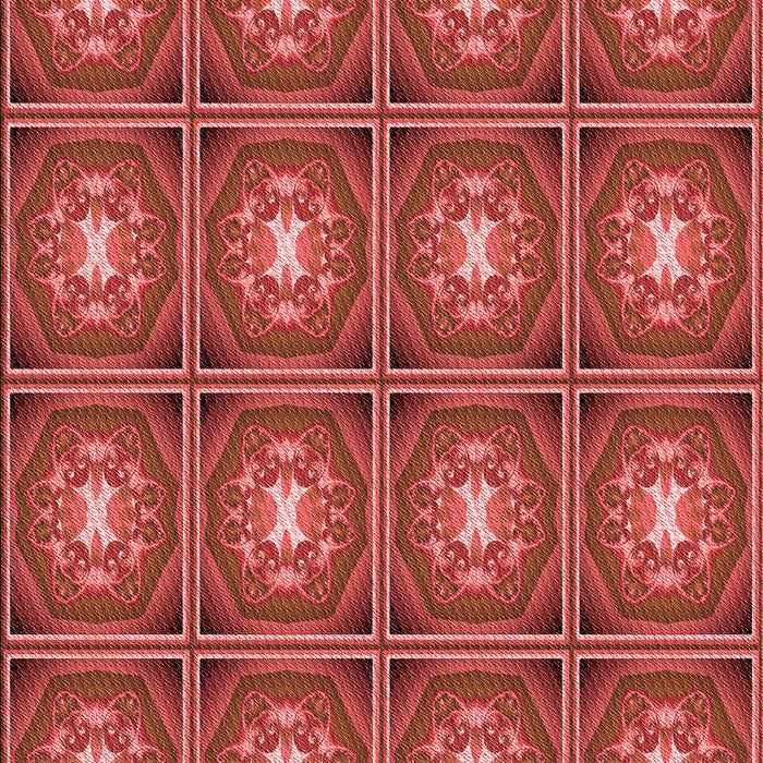 Patterned Orange Rug, pat2883rd