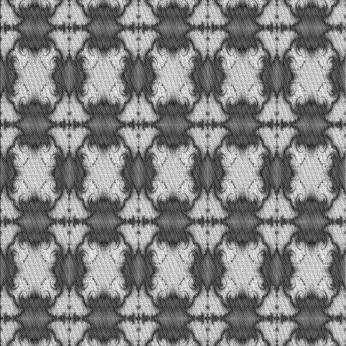 Patterned Cloud Gray Rug, pat2884gry