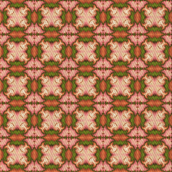 Round Machine Washable Transitional Peru Brown Rug, wshpat2884org