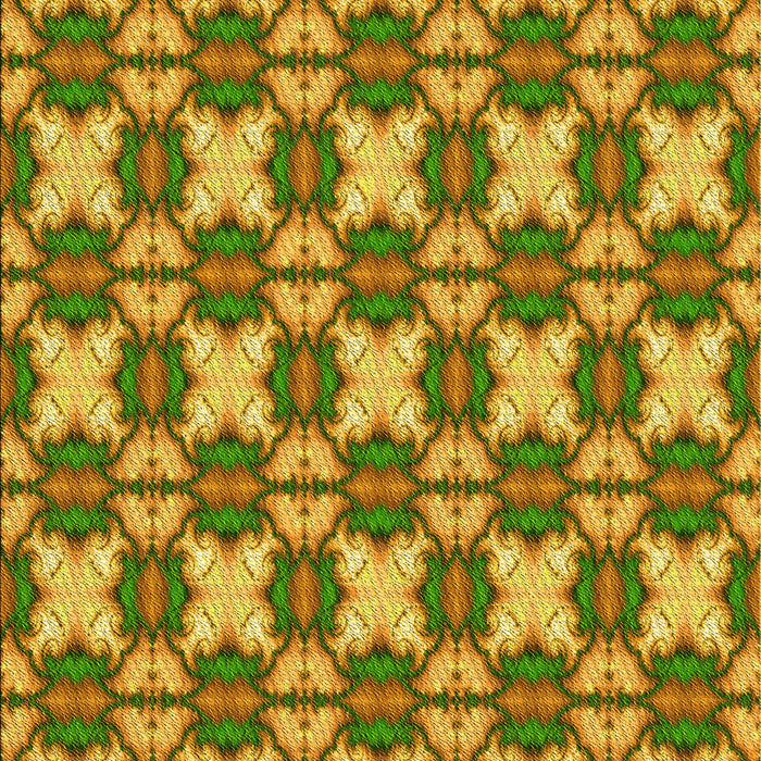 Patterned Brown Rug, pat2884yw