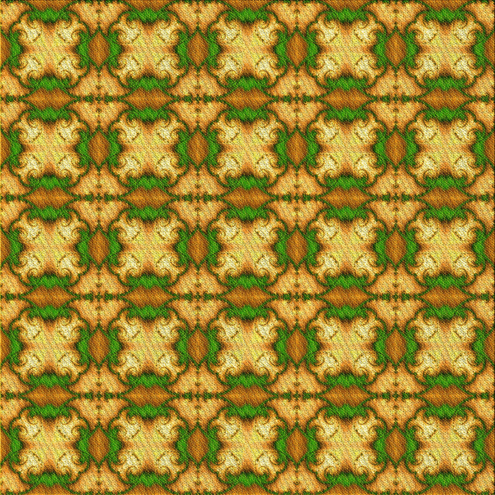 Round Patterned Brown Rug, pat2884yw