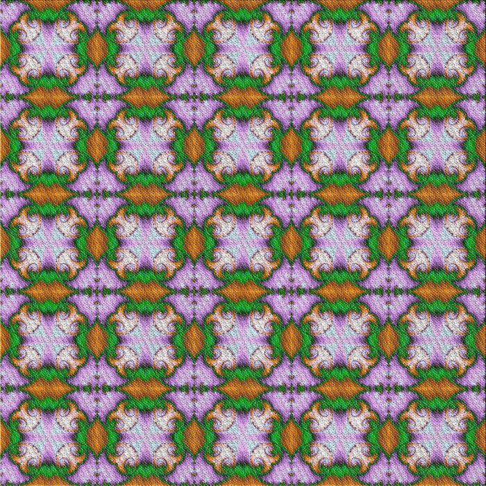 Square Patterned Green Novelty Rug, pat2884