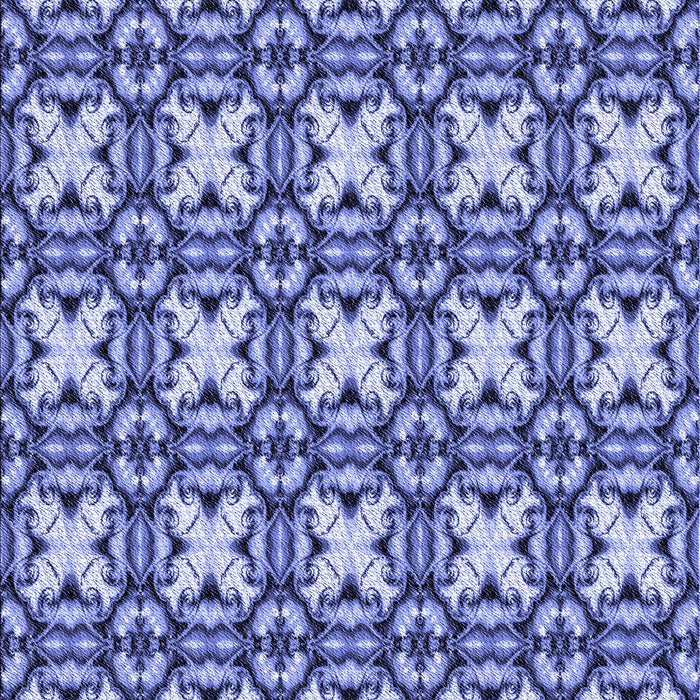 Patterned Jeans Blue Rug, pat2885blu