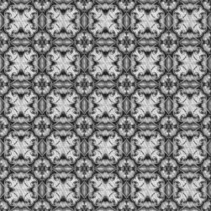 Round Patterned Silver Gray Rug, pat2885gry