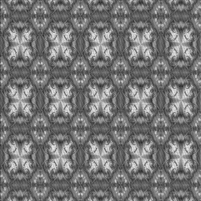 Patterned Dark Gray Rug, pat2886gry