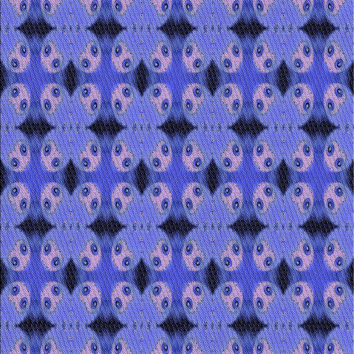 Patterned Light Slate Blue Rug, pat2887blu