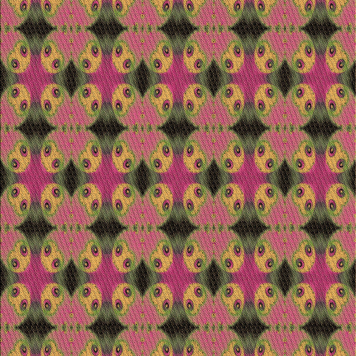 Patterned Brown Red Rug, pat2887brn