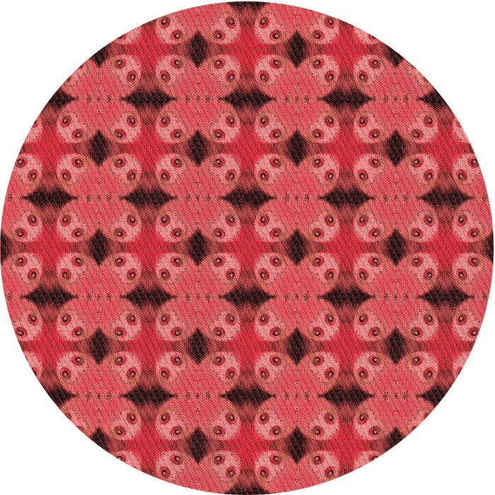 Square Machine Washable Transitional Red Rug in a Living Room, wshpat2887rd