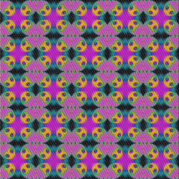 Square Patterned Green Modern Rug, pat2887