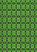 Patterned Green Rug, pat2888grn