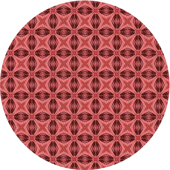 Square Machine Washable Transitional Red Rug in a Living Room, wshpat2888rd