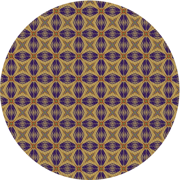 Square Machine Washable Transitional Metallic Gold Rug, wshpat2888