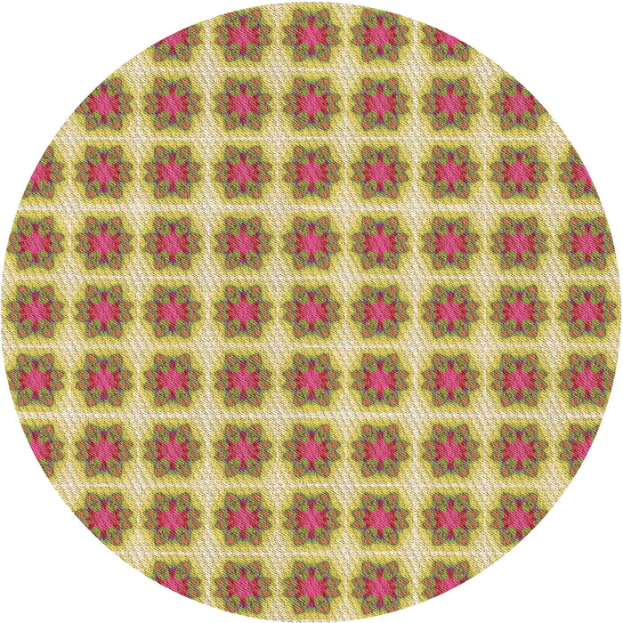 Square Machine Washable Transitional Chestnut Red Rug in a Living Room, wshpat2889brn