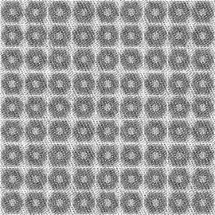 Round Patterned Silver Gray Rug, pat2889gry