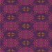 Sideview of Machine Washable Transitional Plum Purple Rug, wshpat288