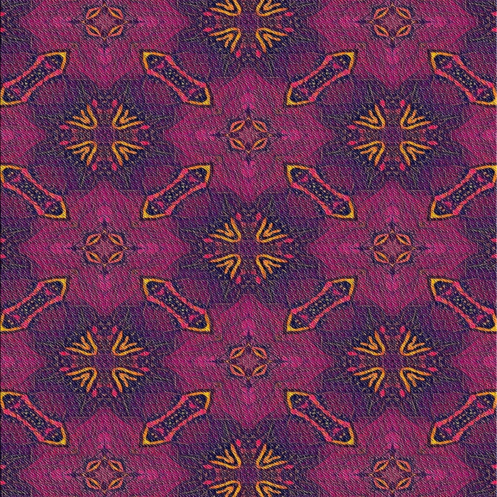 Machine Washable Transitional Plum Purple Rug, wshpat288