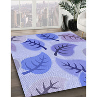 Patterned Blue Rug, pat289blu