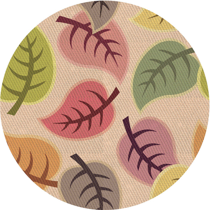 Square Patterned Rust Pink Rug, pat289brn