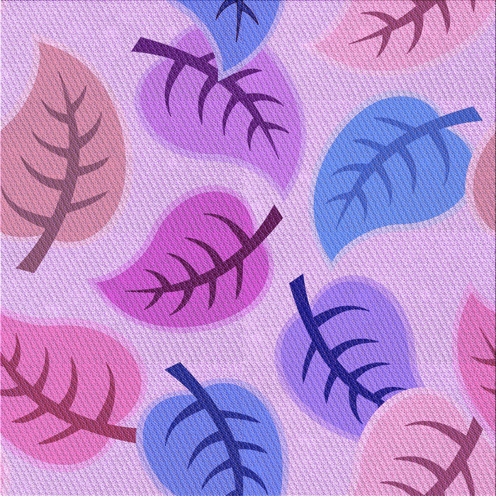 Round Patterned Bright Lilac Purple Rug, pat289pur