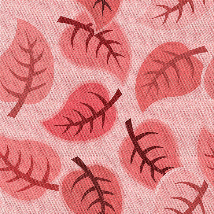 Round Patterned Pastel Pink Rug, pat289rd