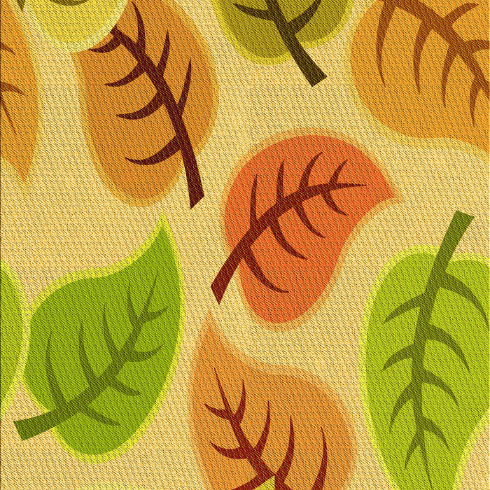 Patterned Yellow Rug, pat289yw