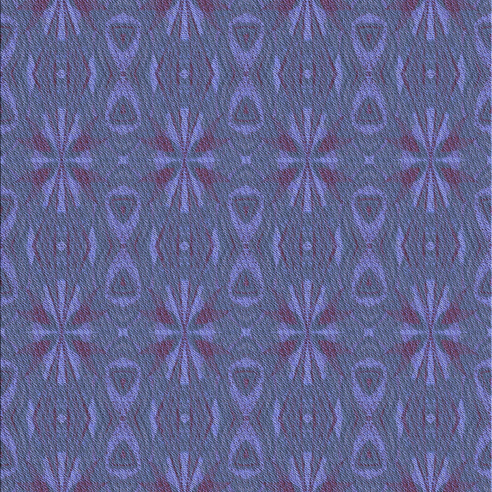 Patterned Deep Periwinkle Purple Rug, pat2890blu