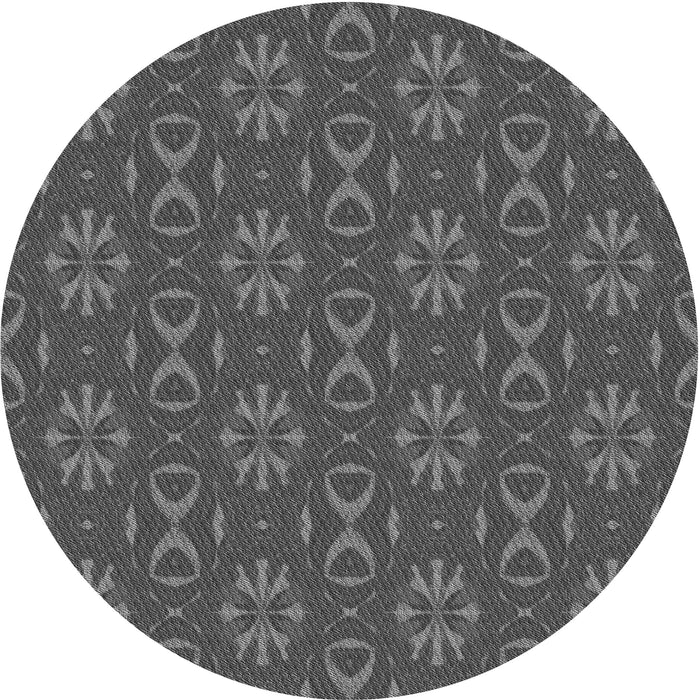 Square Machine Washable Transitional Platinum Gray Rug in a Living Room, wshpat2890gry