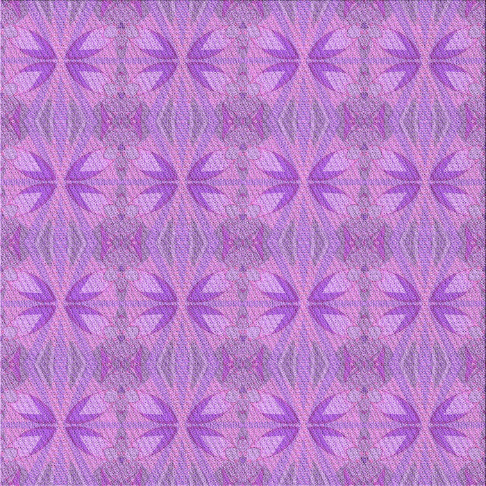 Round Patterned Violet Purple Rug, pat2891pur