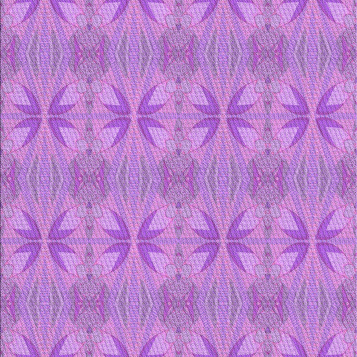 Machine Washable Transitional Violet Purple Rug, wshpat2891pur