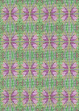 Machine Washable Transitional Mauve Taupe Purple Rug, wshpat2891