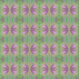 Sideview of Machine Washable Transitional Mauve Taupe Purple Rug, wshpat2891