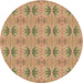 Square Patterned Brown Sand Brown Rug, pat2892brn