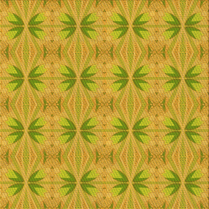 Round Machine Washable Transitional Dark Golden Brown Rug, wshpat2892yw