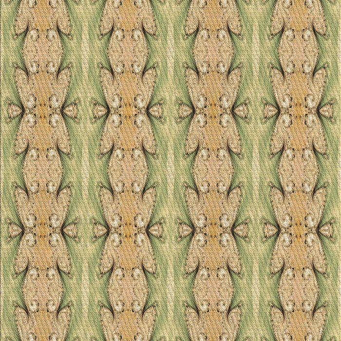 Machine Washable Transitional Dark Golden Brown Rug, wshpat2893brn