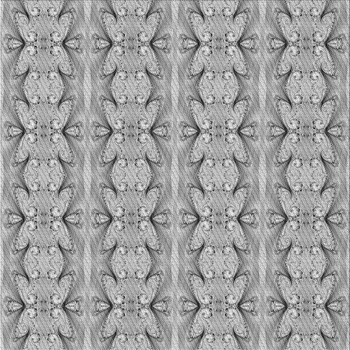 Round Machine Washable Transitional Platinum Gray Rug, wshpat2893gry