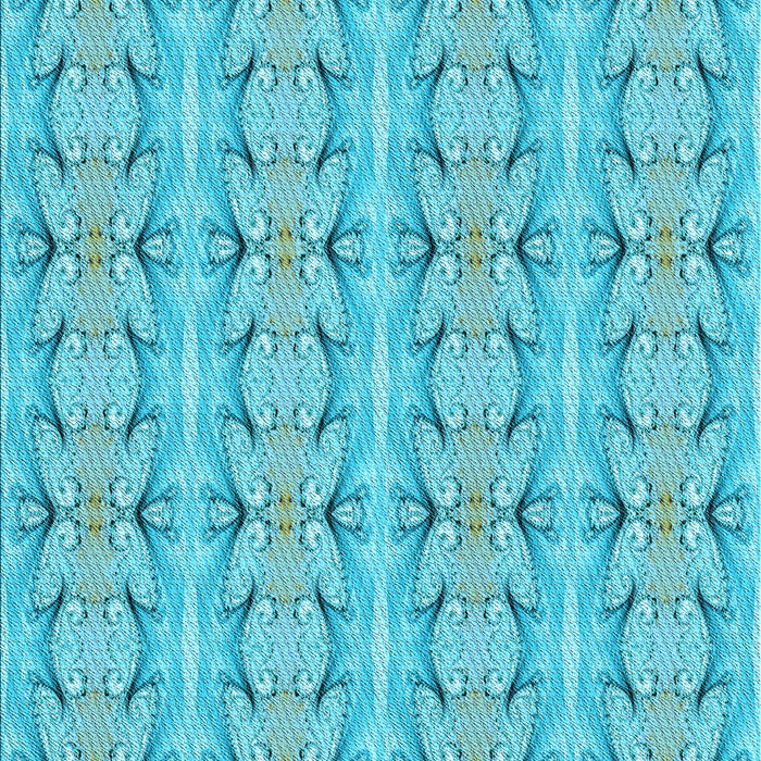 Machine Washable Transitional Dark Turquoise Green Rug, wshpat2893lblu