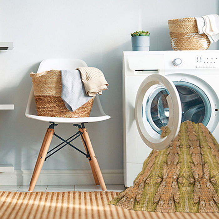 Machine Washable Transitional Orange Rug in a Washing Machine, wshpat2893org
