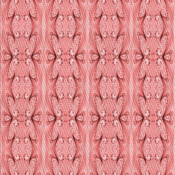 Patterned Pastel Pink Rug, pat2893rd