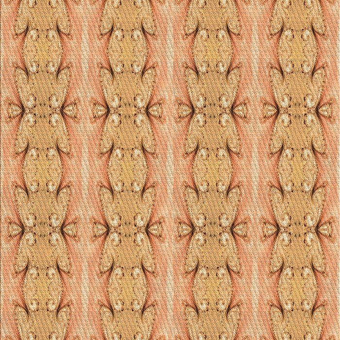 Machine Washable Transitional Yellow Orange Rug, wshpat2894org