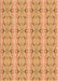 Patterned Yellow Orange Rug, pat2894org