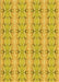 Patterned Yellow Rug, pat2894yw