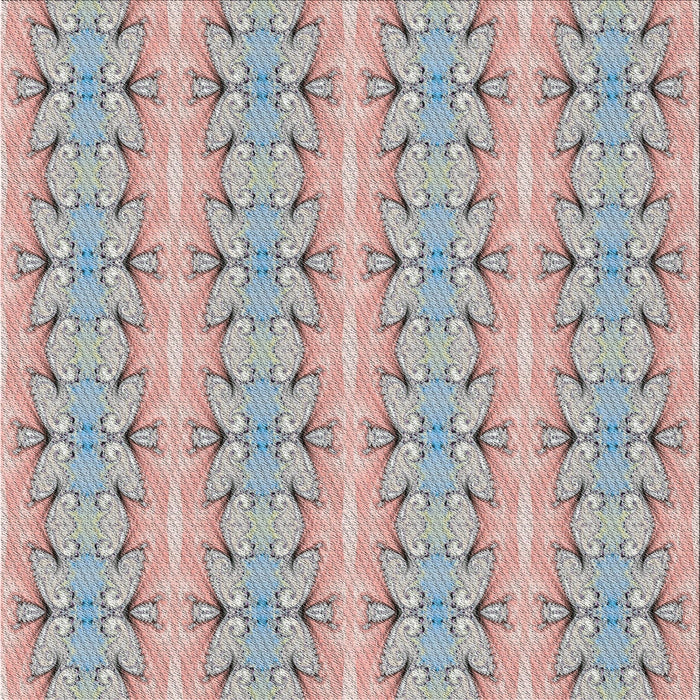 Sideview of Machine Washable Transitional Grey Gray Rug, wshpat2894