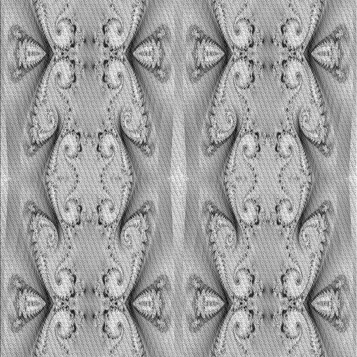 Machine Washable Transitional Platinum Gray Rug, wshpat2895gry